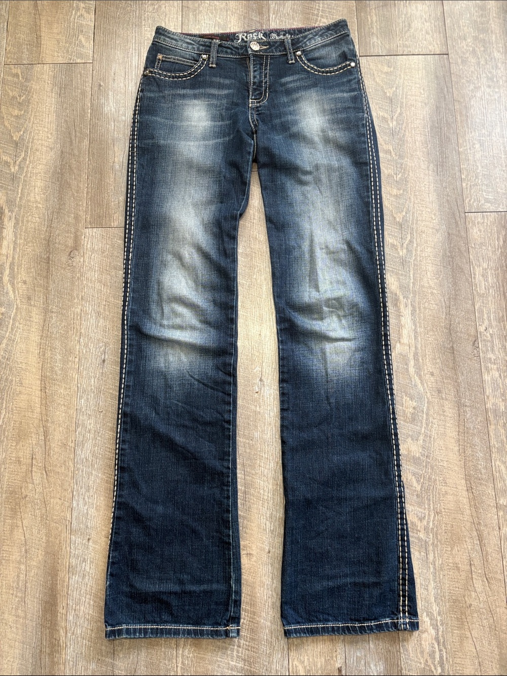 Rock 47 By Wrangler Low Rise Flare Jeans